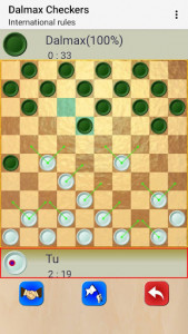 اسکرین شات بازی Checkers by Dalmax 6