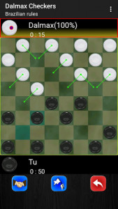 اسکرین شات بازی Checkers by Dalmax 8