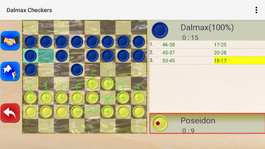 اسکرین شات بازی Checkers by Dalmax 5
