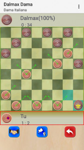 اسکرین شات بازی Checkers by Dalmax 1