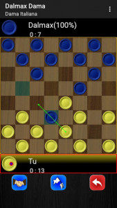 اسکرین شات بازی Checkers by Dalmax 3