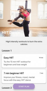 اسکرین شات برنامه Dance Workout For Weightloss 6