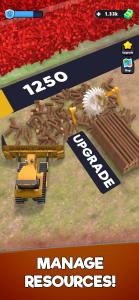 اسکرین شات 1 بازی Idle Lumber Chopper Empire Inc