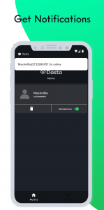 اسکرین شات برنامه Dasta - last seen online tracker for Whatsapp 4