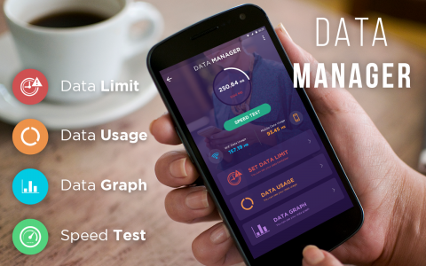 اسکرین شات برنامه Data Manager :- Mobile Data Saving 6
