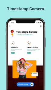 اسکرین شات برنامه Timestamp Camera 2