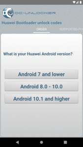 اسکرین شات برنامه DC Huawei Bootloader Codes 2