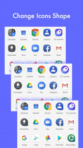 اسکرین شات برنامه DC Launcher - Android Oreo Sty 4