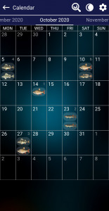 اسکرین شات 5 برنامه Fishing forecast