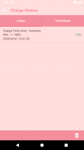 اسکرین شات 6 برنامه Battery sound notification