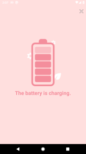 اسکرین شات 1 برنامه Battery sound notification