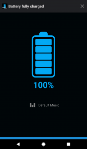 اسکرین شات 2 برنامه Full Battery Charge Alarm