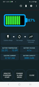 اسکرین شات برنامه Full Battery Charge Alarm 1