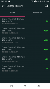 اسکرین شات 5 برنامه Full Battery Charge Alarm