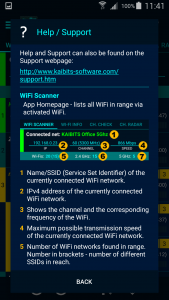 اسکرین شات برنامه WiFi Overview 360 8