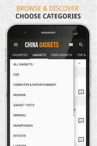 اسکرین شات برنامه China Gadgets – The Gadget App 3