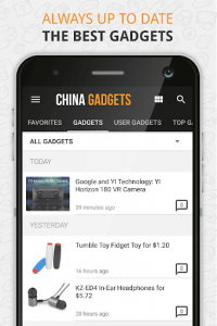 اسکرین شات برنامه China Gadgets – The Gadget App 1