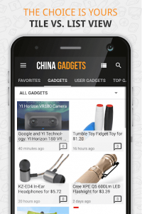 اسکرین شات برنامه China Gadgets – The Gadget App 6