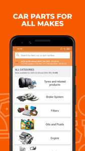 اسکرین شات 2 برنامه AUTODOC: buy car parts online