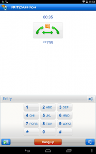 اسکرین شات برنامه FRITZ!App Fon 5