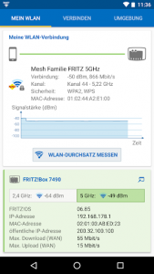 اسکرین شات برنامه FRITZ!App WLAN Basic 2