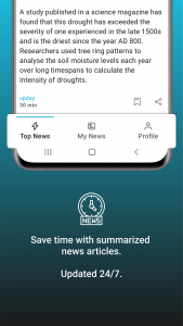 اسکرین شات برنامه upday - Big news in short time 2