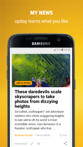 اسکرین شات برنامه upday news for Samsung 5