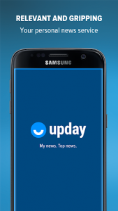 اسکرین شات برنامه upday news for Samsung 7