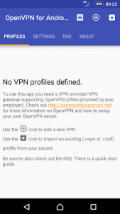 اسکرین شات برنامه OpenVPN for Android 5