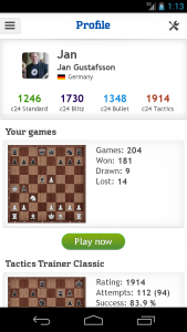 اسکرین شات بازی Chess - play, train & watch 5