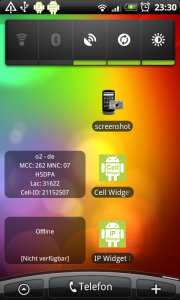 اسکرین شات برنامه Cell Widget 1