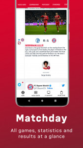 اسکرین شات برنامه FC Bayern München – news 4