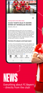 اسکرین شات 4 برنامه FC Bayern München