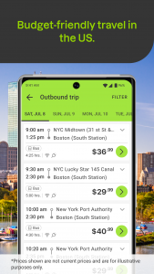 اسکرین شات برنامه FlixBus: Book Bus Tickets 5