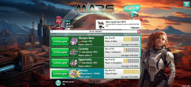 اسکرین شات 1 بازی Mars Tomorrow