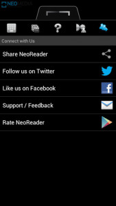 اسکرین شات برنامه NeoReader QR & Barcode Scanner 8