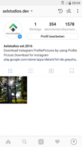 اسکرین شات برنامه Profile Picture Download for Instagram 1