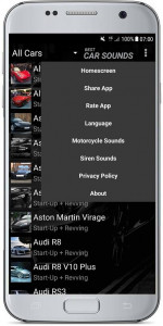 اسکرین شات برنامه CAR SOUNDS 8