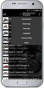 اسکرین شات برنامه BIKE & MOTORCYCLE SOUNDS 8