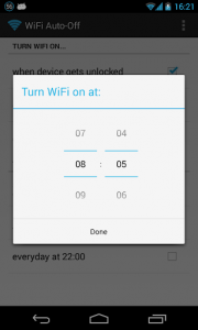 اسکرین شات برنامه WiFi Automatic 2