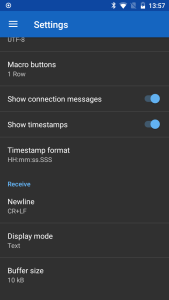 اسکرین شات 7 برنامه Serial Bluetooth Terminal