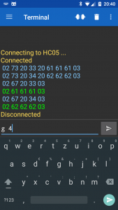 اسکرین شات برنامه Serial Bluetooth Terminal 3