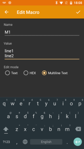 اسکرین شات 3 برنامه Serial WiFi Terminal