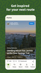 اسکرین شات 6 برنامه komoot - hike, bike & run