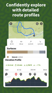 اسکرین شات 3 برنامه komoot - hike, bike & run