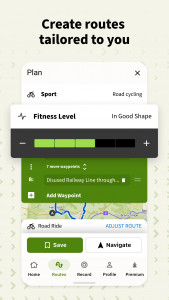 اسکرین شات برنامه komoot - hike, bike & run 2