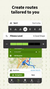اسکرین شات برنامه komoot - hike, bike & run 2
