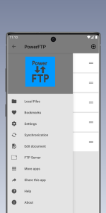 اسکرین شات برنامه PowerFTP (FTP Client & Server) 1