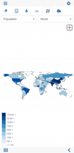 اسکرین شات برنامه World atlas & world map MxGeo 6