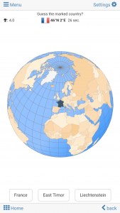 اسکرین شات برنامه World atlas & world map MxGeo 8